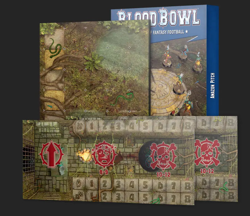 Amazon Team: Pitch and Dugouts