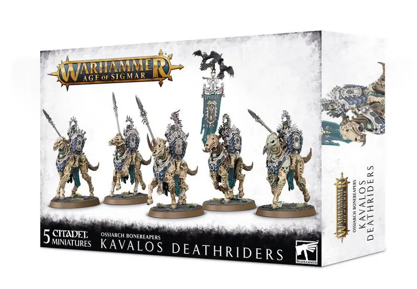 Ossiarch Bonereapers: Kavalos Deathriders