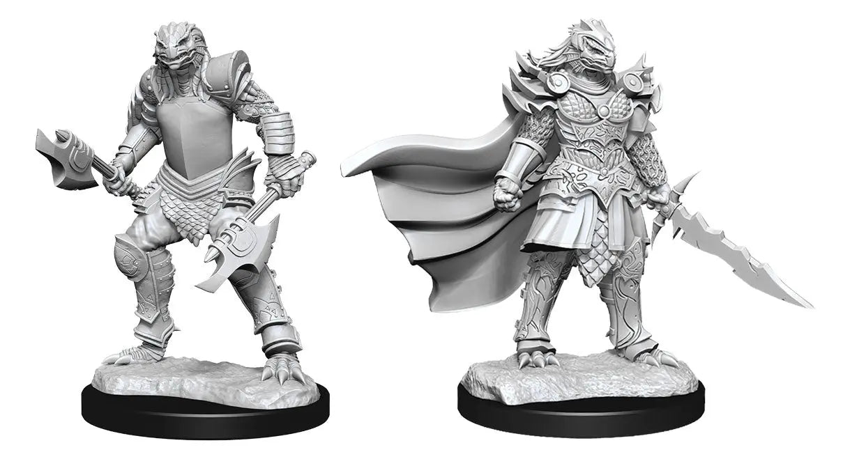 D&D Nolzur's Miniatures- Dragonborn Fighter