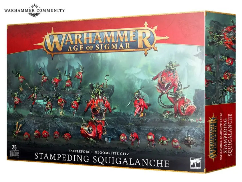 Battleforce: Gloomspite Gitz: Stampeding Sguiqalanche