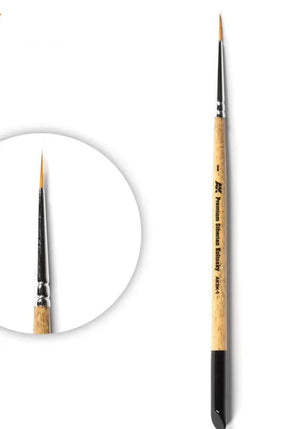 AK Interactive: Premium Siberian Kolinsky Brush- Size 1