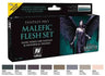 Vallejo Fantasy Pro Paint Set: Malefic Flesh Set