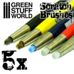 GreenStuffWorld 5 Piece Scratch Brush