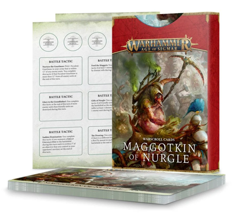 Warscroll Cards: Maggotkin of Nurgle