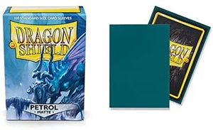 Dragon Shield Sleeves-PETROL- Matte 100CT