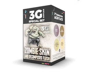 AK Interactive Wargame Color: Zombie Skin and Decomposed Flesh