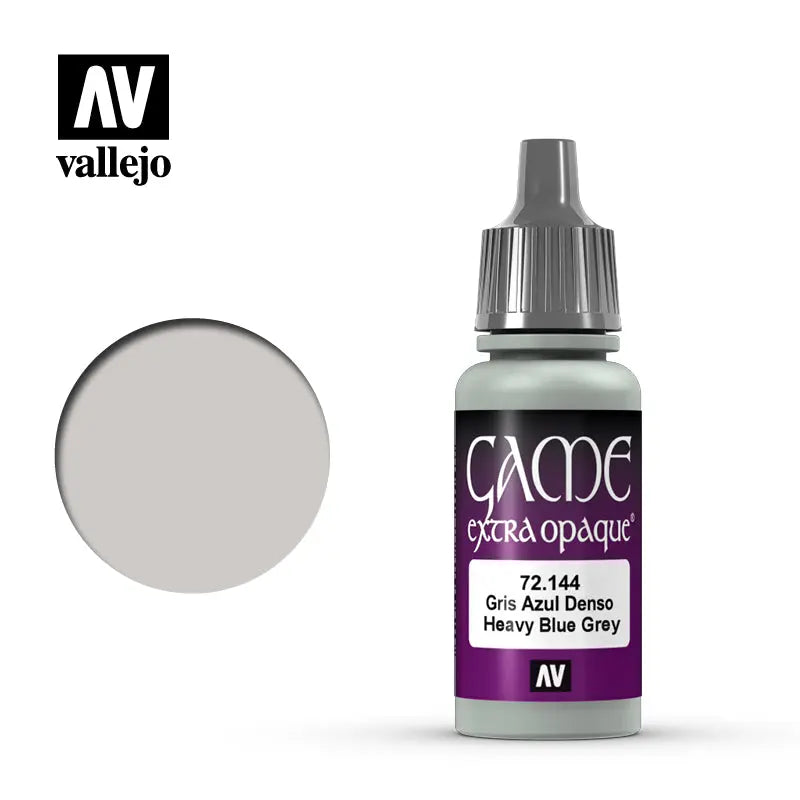 Heavy Blue Grey- Extra Opaque- Vallejo Game Color