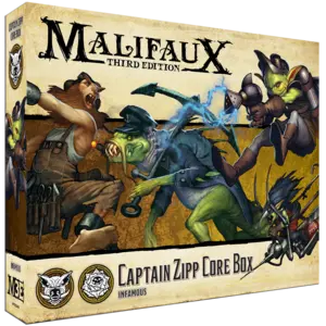 Malifaux: Captain Zipp Core Box