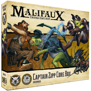 Malifaux: Captain Zipp Core Box