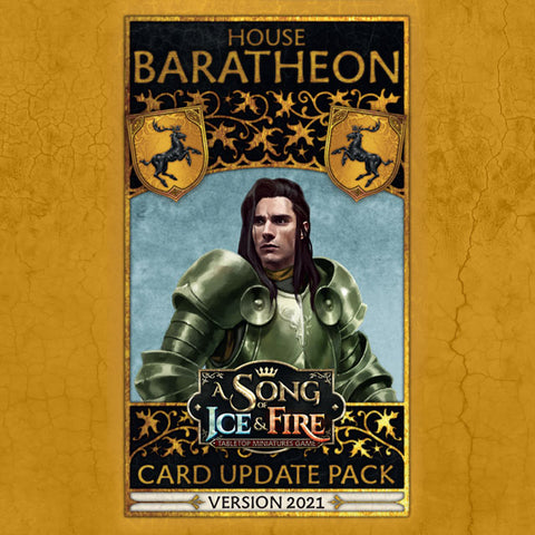 Baratheon Card Update Pack