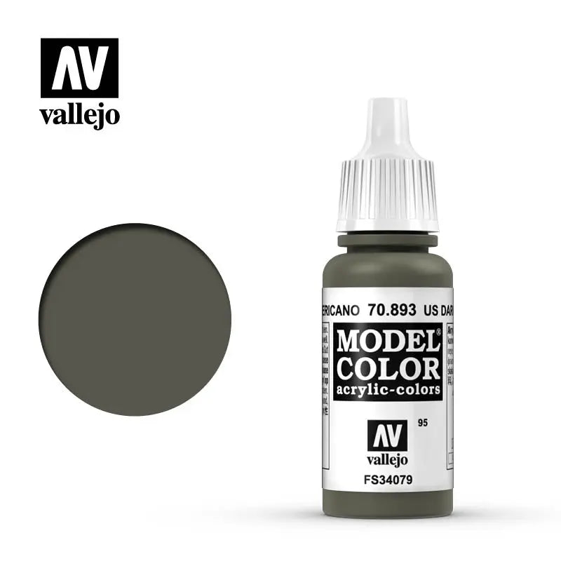 US Dark Green- Vallejo Model Color
