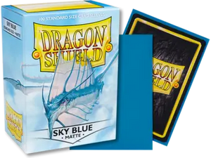 Dragon Shield Sleeves- SKY BLUE - Matte 100CT