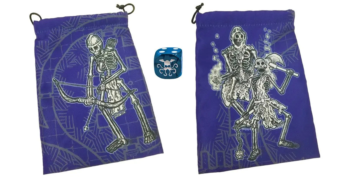 Skeletons Dice Bag- Steve Jackson Games