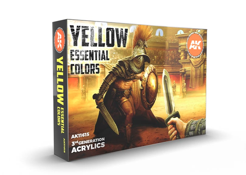 AK Interactive: Yellow Essential Colors