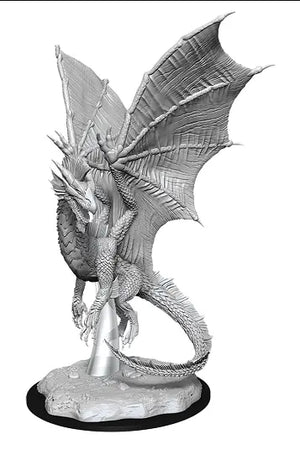 D&D Marvelous Unpainted- Young Silver Dragon