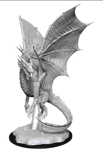 Dungeons & Dragons Marvelous Unpainted- Young Silver Dragon