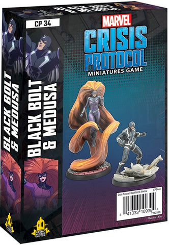 Marvel: Crisis Protocol: Black Bolt and Medusa