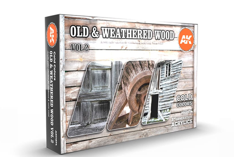 AK Interactive: Old and Weathered Wood Volume 2