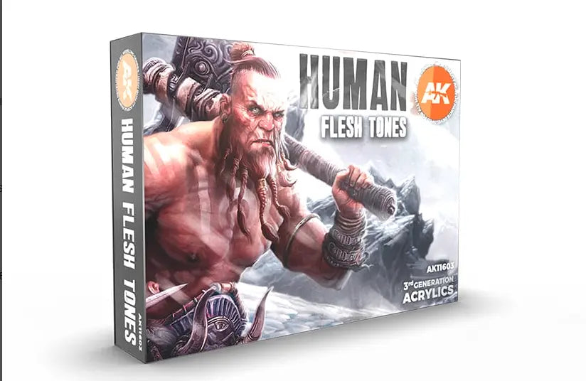 AK Interactive: Human Flesh Tones