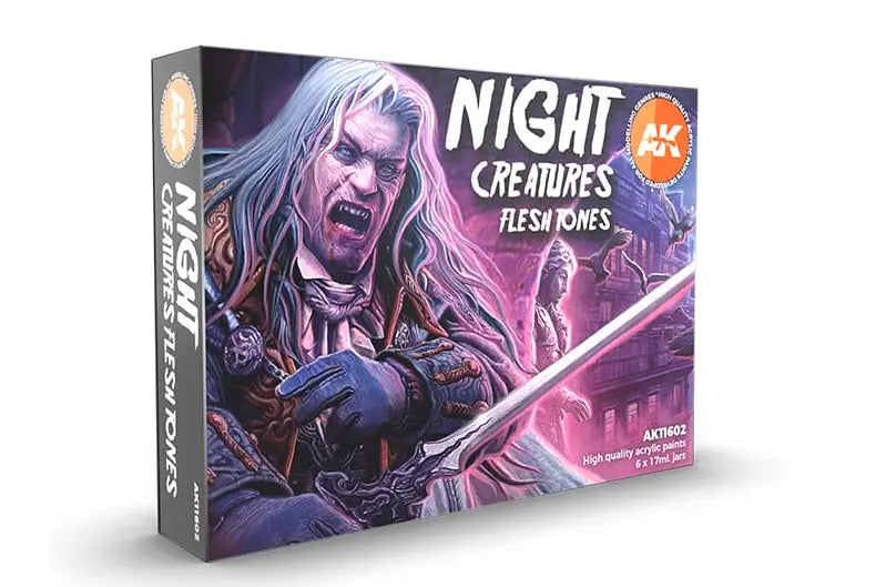 AK Interactive: Night Creatures Fleshtones