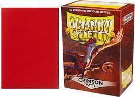 Dragon Shield Sleeves-CRIMSON- Matte 100CT