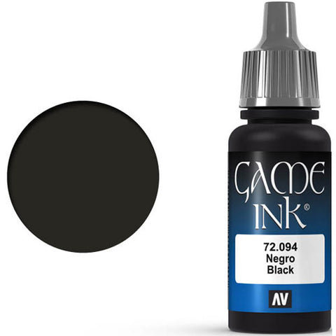 Black- Inks- Vallejo Game Color