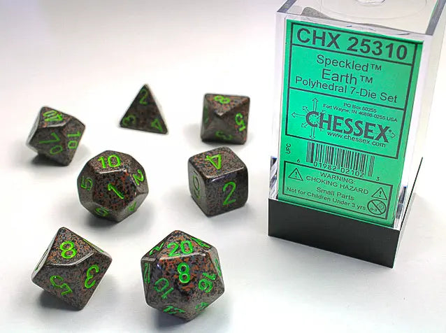 Speckled Earth 7-Die set