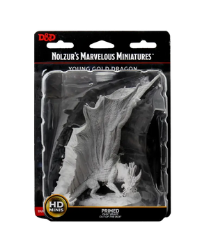 D&D Marvelous Unpainted- Young Gold Dragon