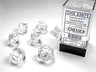 Translucent Clear/ white 7-Die set