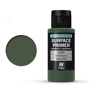 NATO Green- Vallejo Surface Primer- 60 ml