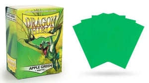 Dragon Shield Sleeves-APPLE GREEN- Matte 100CT