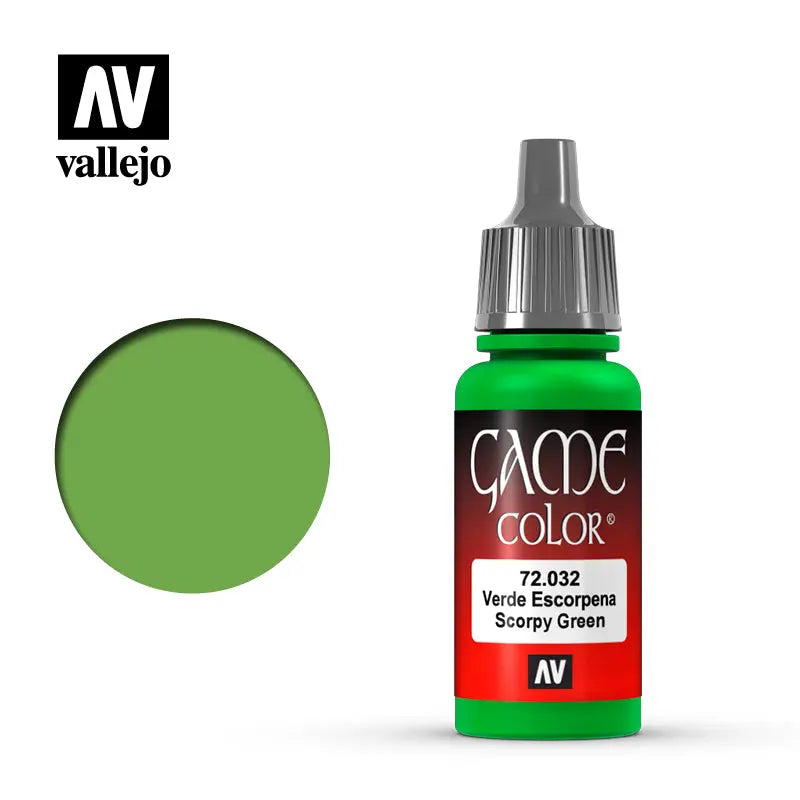 Scorpy Green- Vallejo Game Color