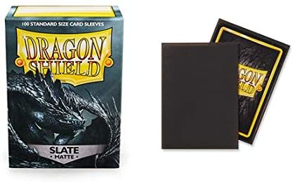 Dragon Shield Sleeves-SLATE- Matte 100CT
