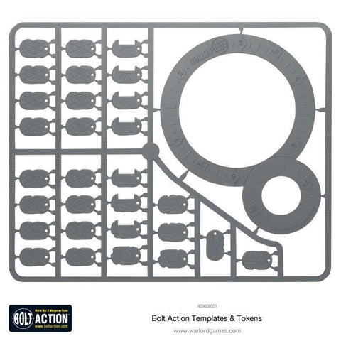 Bolt Action Templates- Warlord Games