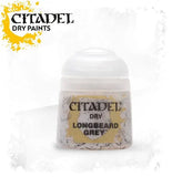 Longbeard Grey Dry Colour- Citadel Wandering Adventures