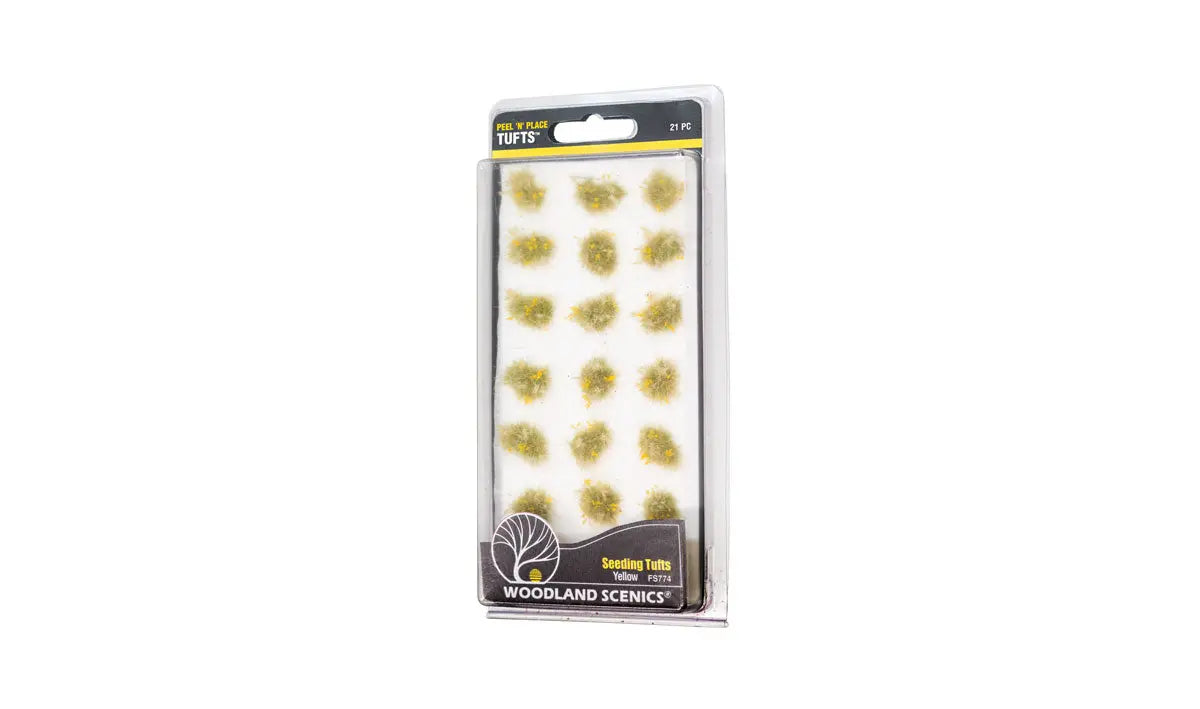 Seeding Tufts- Yellow- Woodland Scenics Tufts