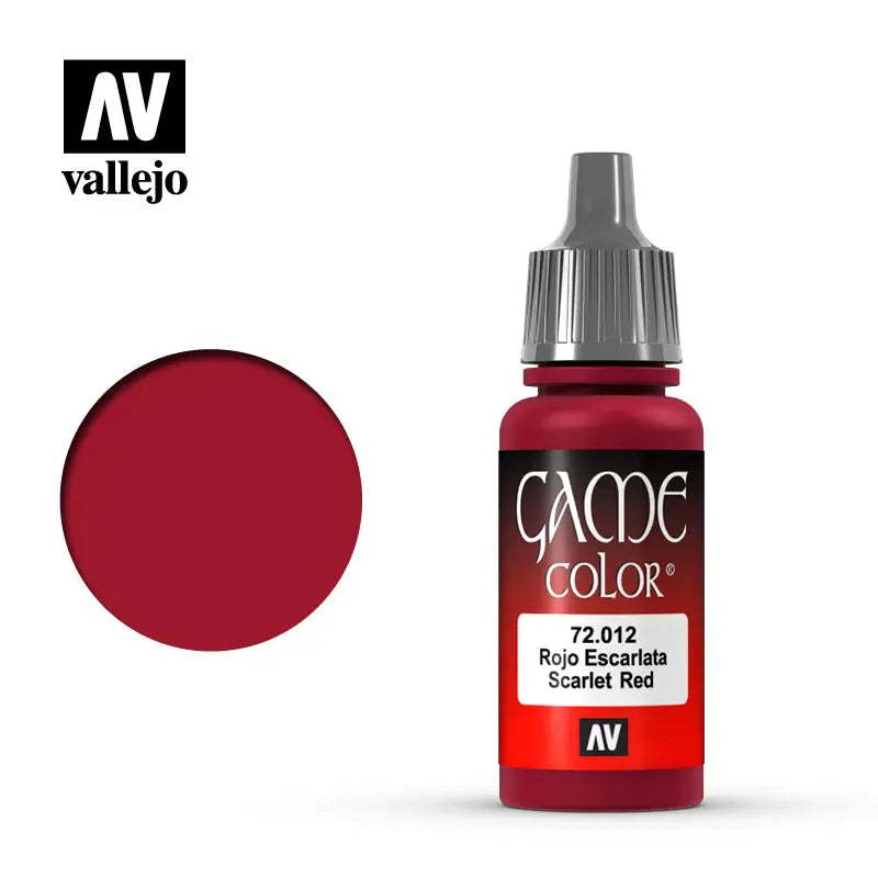 Scarlet Red- Vallejo Game Color