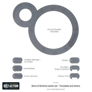 Bolt Action Templates- Warlord Games