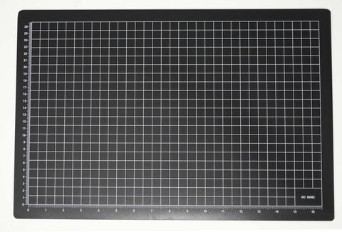 Excel Self-Healing Cutting Mats, 12 by 18-Inch, Black