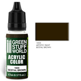 GreenStuffWorld Acrylic Paint: Bestial Brown