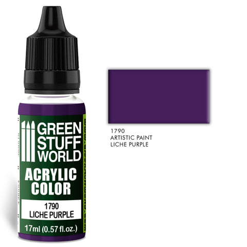 GreenStuffWorld Acrylic Paint: Liche Purple