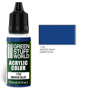 GreenStuffWorld Acrylic Paint: Marine Blue