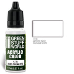 GreenStuffWorld Acrylic Paint: Nuclear White