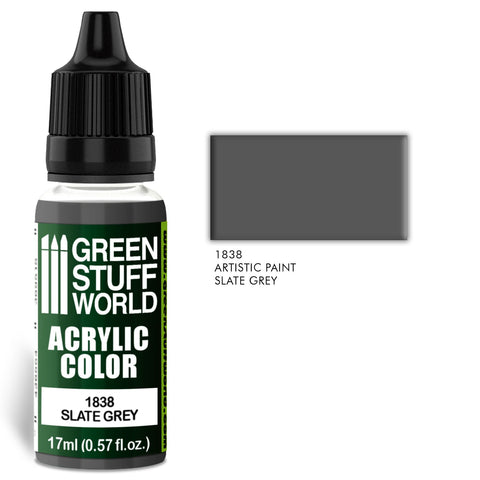 GreenStuffWorld Acrylic Paint: Slate Grey