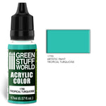 GreenStuffWorld Acrylic Paint: Tropical Turqoise