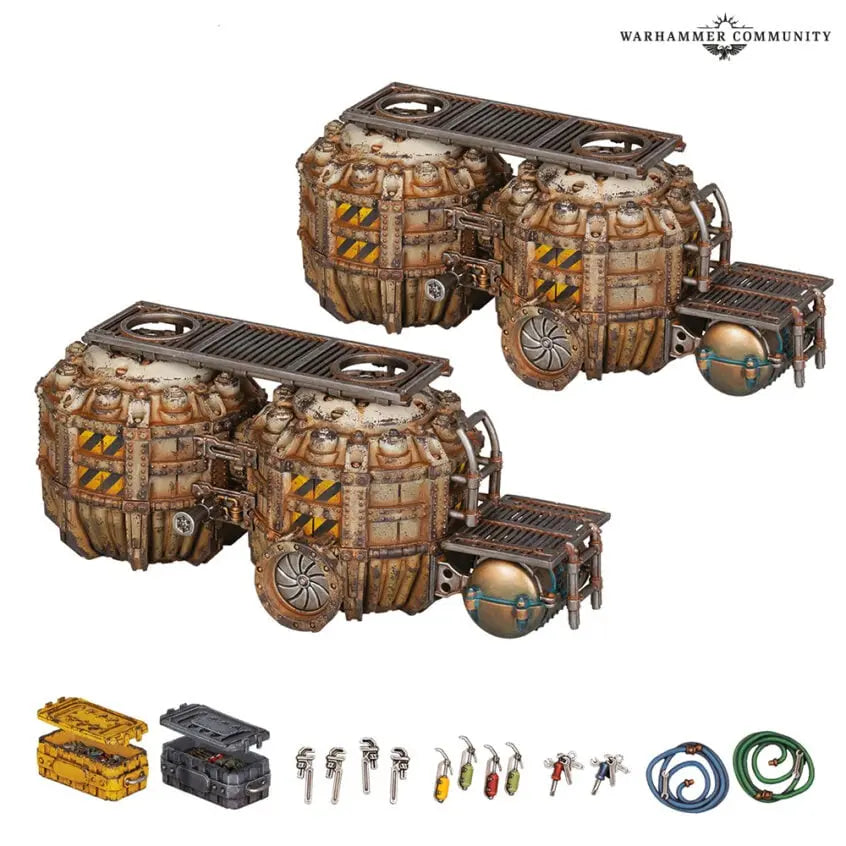 Necromunda: Promethium Tanks Refueling Station