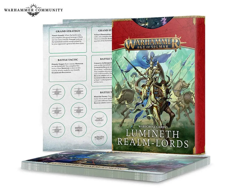 Warscroll Cards: Lumineth Realmlords