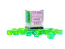 Gemini Translucent Green- Teal/yellow Dice Block (36 Dice)