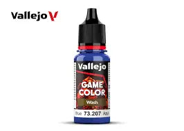 Vallejo Game Color Wash NEW- Blue Wandering Adventures