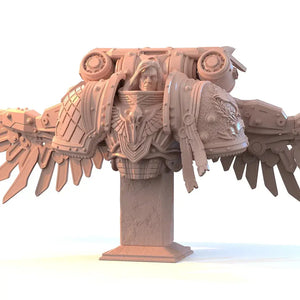 Corvus Corax Bust